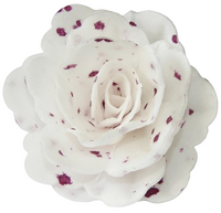 RÓŻA Pastella NAKRAPIANA PURPUROWA 5,5 cm Rose Decor