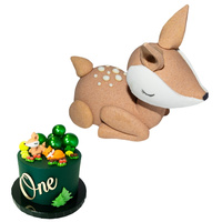 Cukrowa figurka na tort LEŚNE ZWIERZĄTKA: SARENKA