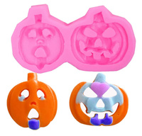 Forma silikonowa do dekoracji masy cukrowej czekolady Halloweenowe DYNIE