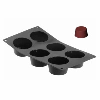Forma silikonowa, mata Moul'Flex do ciastek - muffinów 30x17,5 cm DE BUYER