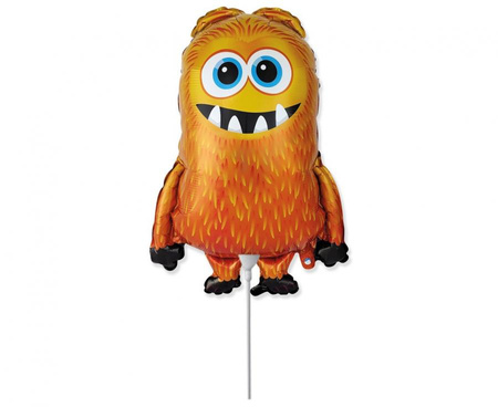 #BFK Balon foliowy 14" FX - Monster Orange, 1 szt, niepakowany