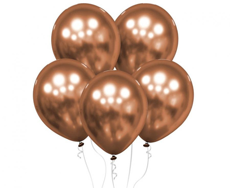 #BL Balony Decomex 11", luster Rose Gold 100 szt.