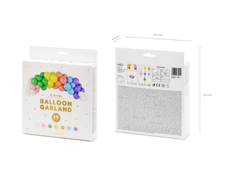 Balony 30 cm, One, Pastel Pure White (1 op. / 50 szt.)