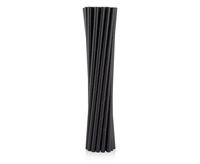 #ZSŁ Rurki (słomki) pap. czarne, 6x197mm / 12 szt.