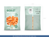 Balony Eco 26cm metalizowane, żółty (1 op. / 100 szt.)