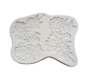 Forma silikonowa do tworzenia dekoracji KWIATY WZÓR KWIATOWY ŚLUB