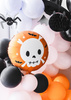 Balon foliowy Cyfra 1 - Żyrafa, 48x96 cm, mix
