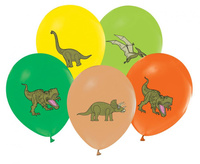 #BL Balony Dinozaury, 12 cali/ 5 szt.
