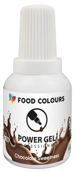 Barwnik w żelu BRĄZ CZEKOLADOWY 20g PowerGel Food Colours