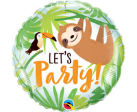#BFK Balon foliowy 18" QL RND Let's party KK