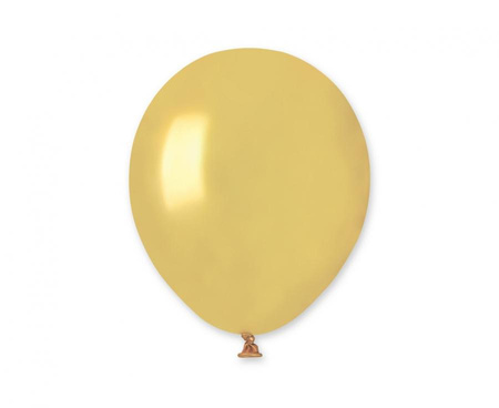 #BL Balony AM50 metal 5" - Złote Dorato 74/ 100 szt.