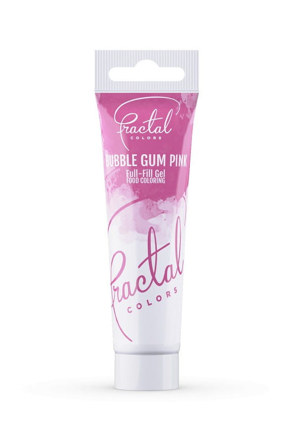Barwnik spożywczy w żelu różowy guma balonowa Fractal Colors 30 g