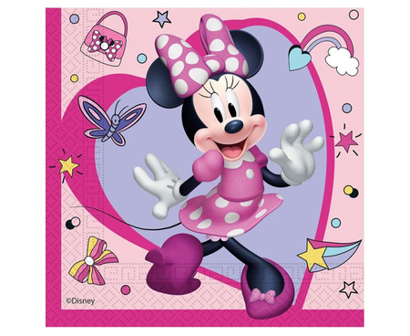 #ZSE Serwetki papierowe Minnie Junior, rozm. 33x33 cm, 20 szt.