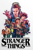 Opłatek na tort STRANGER THINGS WZ.II