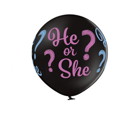 #BL Balon B250 He or She, 2C4S, 1 szt.