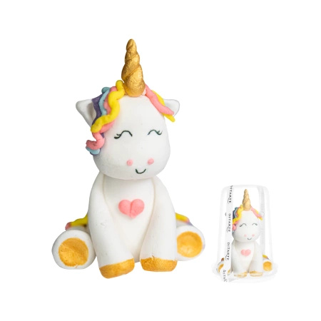 Cukrowa figurka na tort SŁODKI JEDNOROŻEC