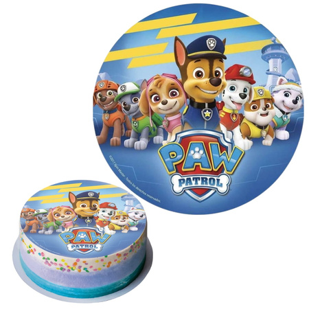 Opłatek na tort PSI PATROL PAW PATROL