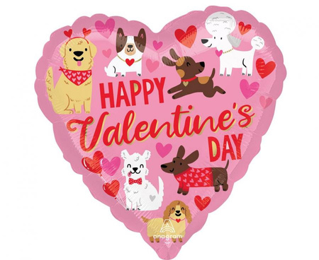 #BFK Balon foliowy Walentynki Rainbow Hearts