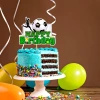 Urodzinowy topper na tort Happy Birthday PIŁKA N0ŻNA BRAMKA PIŁKARZ
