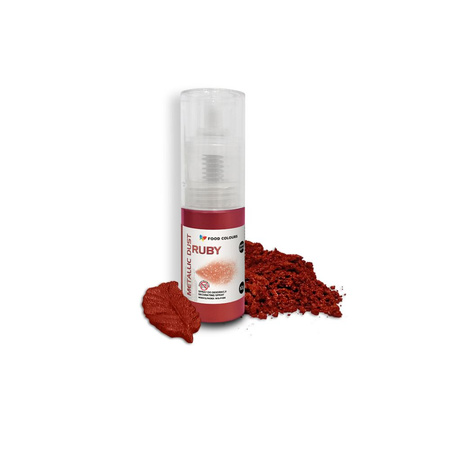 Barwnik w proszku RUBY Metallic Dust 10g Food Colours