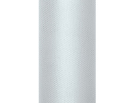 Tiul gładki, szary, 0,15 x 9m (1 szt. / 9 mb.)