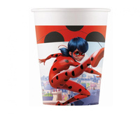 #ZKU Kubeczki papierowe (WM), Miraculous Ladybug (ZAG), 200ml, 8 szt. FSC