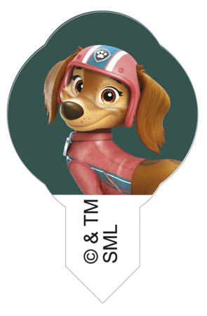 Waflowe dekoracje na muffinki Psi Patrol 12 szt.