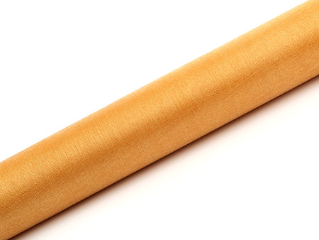 Organza Gładka, czerwony, 0,36 x 9m (1 szt. / 9 mb.)