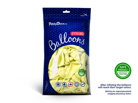 Balony Strong 27cm, Pastel Light Peach (1 op. / 50 szt.)