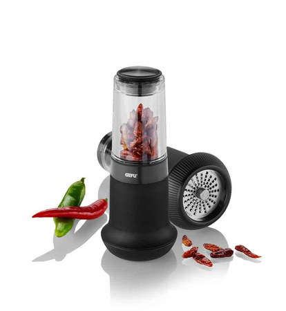 Młynek do chili X-PLOSION, czarny