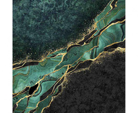 #ZSE Serwetki pap. Malachite Marble, 33x33 cm, 20 szt.