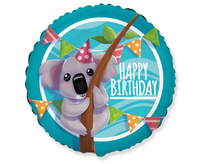 #BFK Balon foliowy 18" FX - Koala, niepakowany