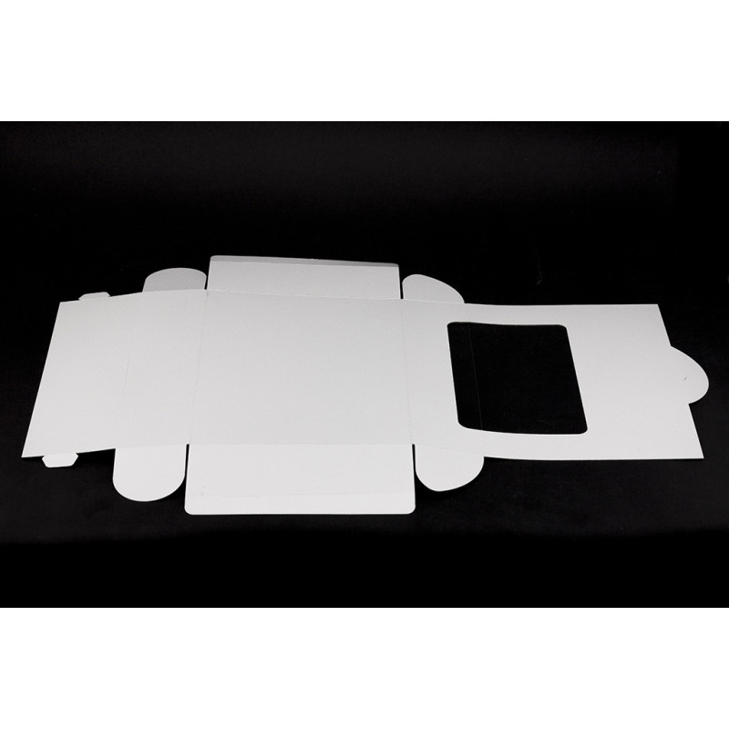 Opakowanie na cakesicles – widok z boku i konstrukcja pudełka