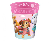 #ZKUW Kubek wielokrotnego użytku "Party" Psi Patrol Skye& Everest Nickelodeon,1szt. KK