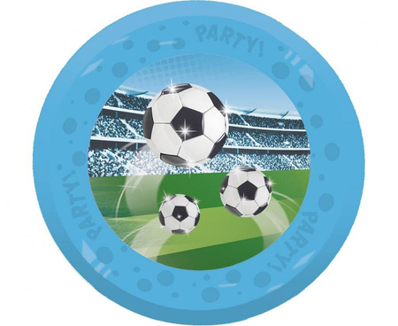 #ZTA Talerzyki wielokrotnego użytku Soccer Fans, 21cm, 4 szt.