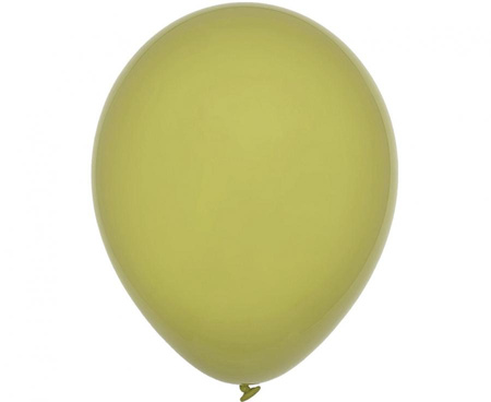 #BL Balony Decomex 9", pastel Olive, 100 szt.