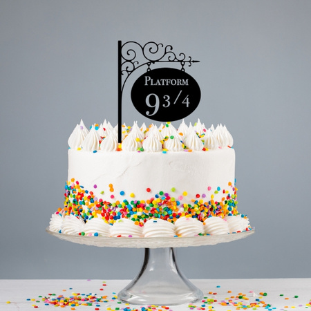 Topper na tort HARRY PLATFORMA 9 i 3/4 wz.II