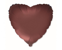 #BFK Balon foliowy 18" FX - Serce (rooibos), niepakowany