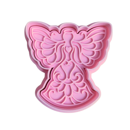 Zestaw 2 szt. foremek do tworzenia dekoracji ANIOŁ WZ. I KicCake