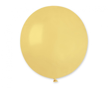 #BL Balony G150 pastel 19" - musztardowe 43/ 50 szt. KK