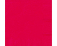 #ZSE Serwetki papierowe czerwone, 25x25 cm, 20 szt. kk.