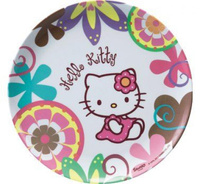 #ZTA Talerzyk BBS z melaminy "Hello Kitty Bamboo" 24 cm / 1 szt.