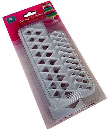 Zestaw wykrawaczek geometrycznyych ROMBY 3 szt.