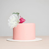 Dekoracja waflowa ASTER BIAŁY śr. 12,5 cm dekoracja na tort Rose Decor 