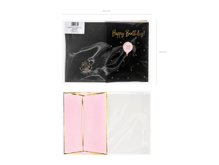 Balony 30cm, Happy Birthday, mix (1 op. / 6 szt.)
