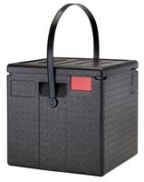 Pojemnik termoizolacyjny CAMBRO Cam GoBox® na pizzę ładowany od góry 6 kartonów - 330x330x(H)40 mm