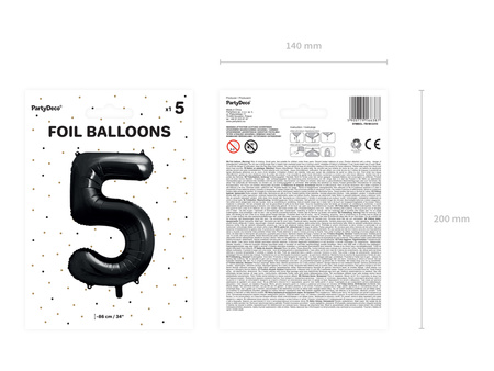 Balon okrągły Glossy 60cm, srebrny