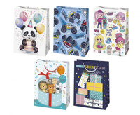 #PAK Torebka ozdobna T10 345x480x130 Ogólne zest. 42 Dziecięce - Chłopiec, Dziewczynka, Grafika, mix, 1 szt.