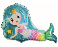 #BFK Balon foliowy Syrenka, 66x47 cm AA
