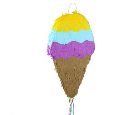 #PI Piniata Lody w wafelku, 23x7.5x43cm